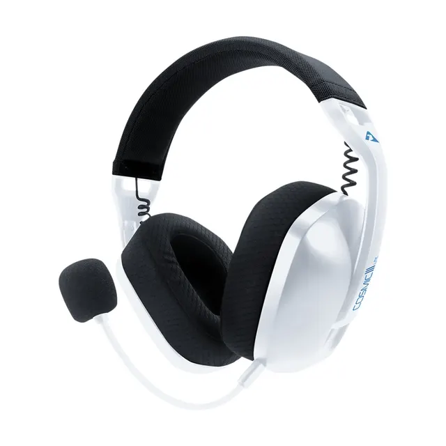 Armaggeddon COSMIC-III LITE Gaming Headset USB+3.5mm+2.4G+BT Fabric White