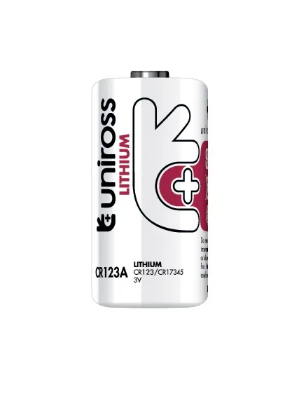 Uniross CR123A Industrial Lithium Battery Bulk