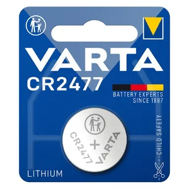 Varta Lithium CR2477 Battery 1pc