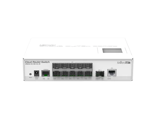 MikroTik CRS212-1G-10S-1S+IN, 1xGigabit LAN, 10xSFP, 1xSFP+, RouterOS L5