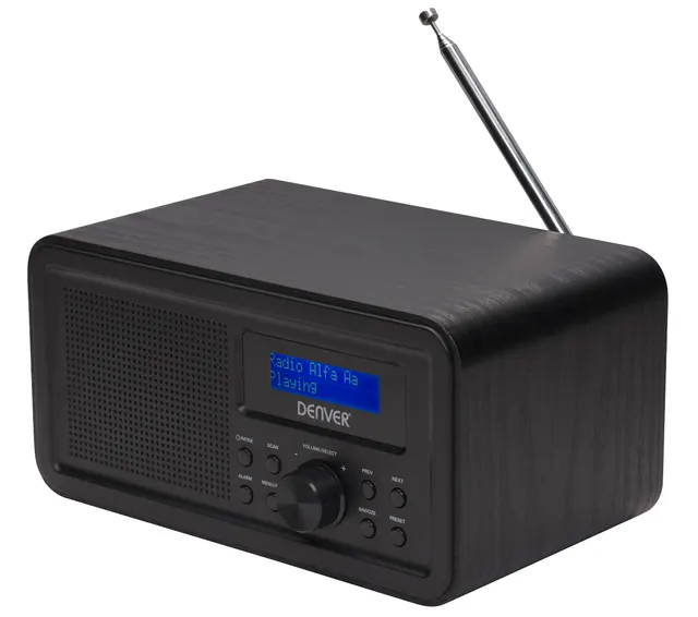 Denver Radio  DAB+/FM DAB-30B Black