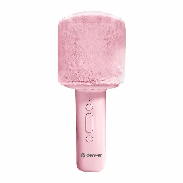 Denver Audio Karaoke Microphone with Built-in Speaker & Bluetooth KMS-30RO Rose