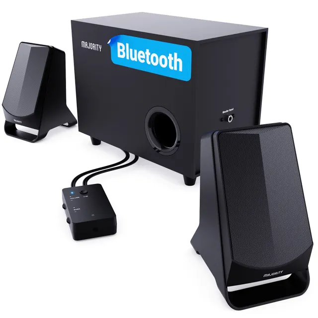 Majority DX30 PC Speakers + SUB Woofer 80W USB & 3.5mm