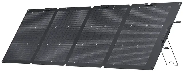 EcoFlow SPP Solar Panel Portable NextGen 220W Bifacial & Metal Stand