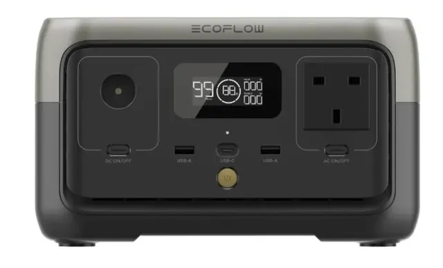 EcoFlow RIVER 2 UK Portable Power Station 300W
