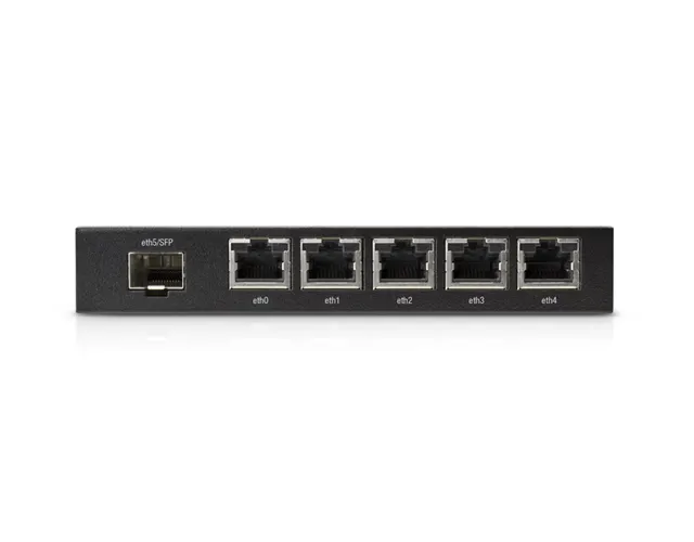 Ubiquiti ER-X-SFP EdgeRouter X SFP, 5x GLAN, 1x SFP, 5x PoE out