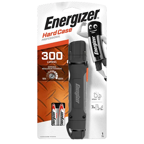 Energizer Light Torch 300 Lumens (2xAA) - Hardcase