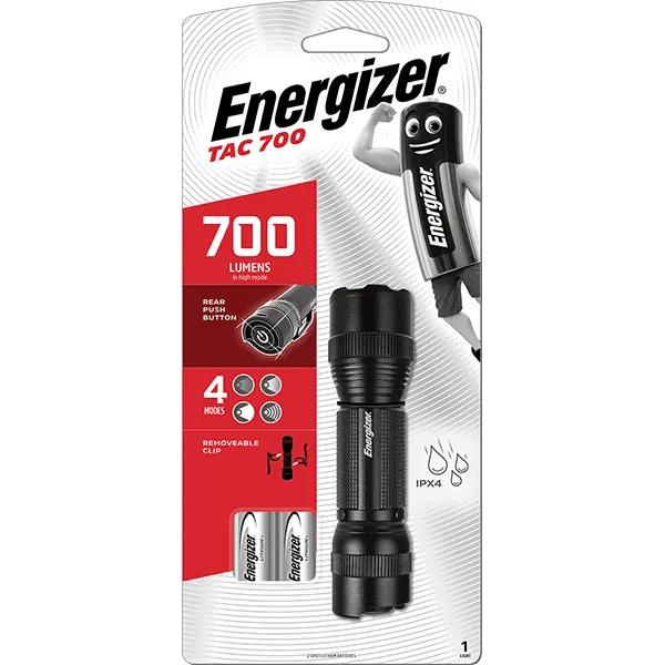 Energizer Light Torch 700 Lumens (2xCR123) - Tactical 700