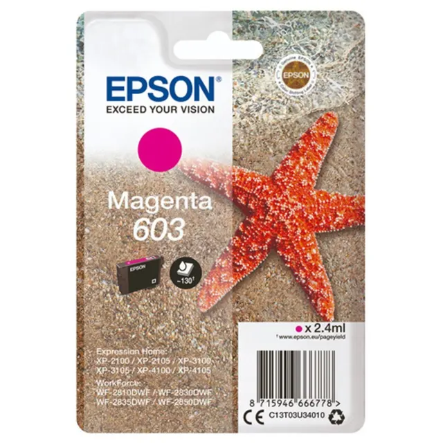 EPSON INK ORIGINAL CARTRIDGE 603 - MAGENTA