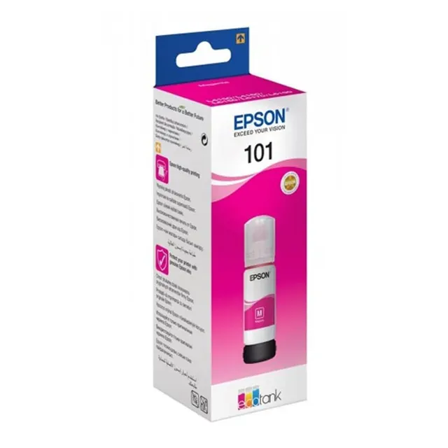 Epson Ink Bottle Magenta 101 Original Ink C13T03V34A