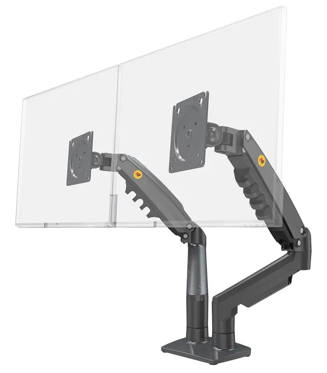 NBMounts F160 Dual Arm Gas Desk Monitor Mount (updated version)