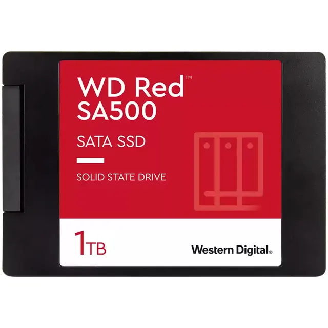 Western Digital SSD 2.5'' RED NAS 1TB SA500 WDS100T1R0A