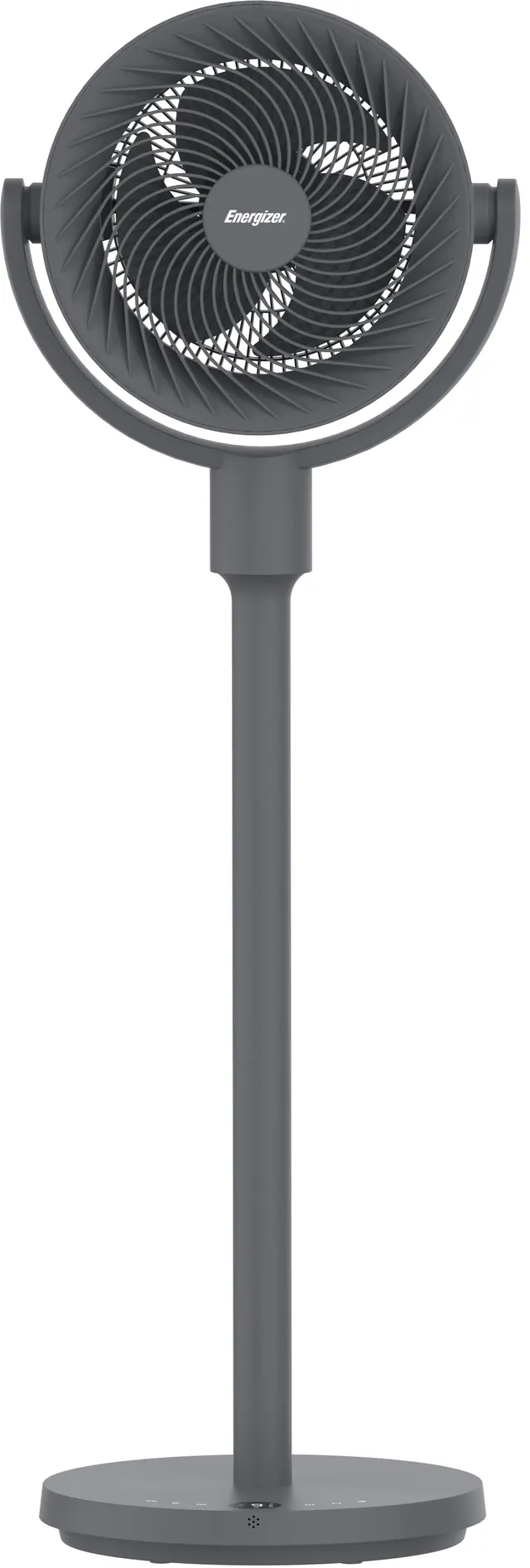 Energizer F609R Floor & Table Fan 9'' Extendable up to 1m Quiet, Rotatable & USB Rechargeable