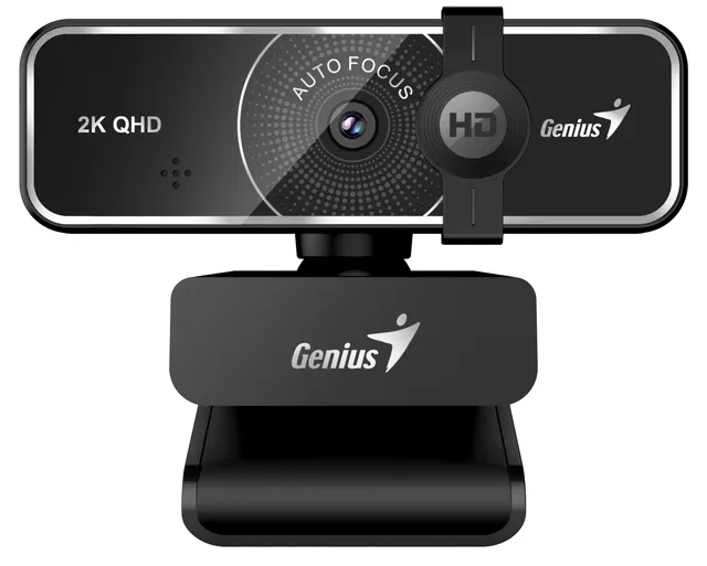 Genius PC Web Camera 2K w/Tripod, AF USB-A+C FaceCam 3000AF