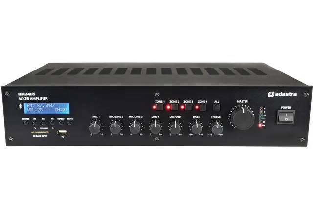 Adastra RM240S v2 100V 4Z 240W FM/USB/BT 953.215UK