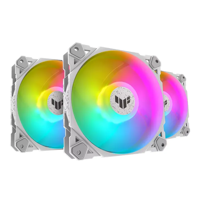 ASUS Gaming Fan ARGB Triple Kit with Controller TF120 White