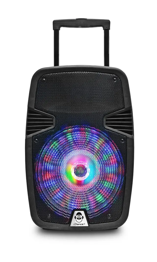 iDance Groove420MK3 12inch Portable PA USB/BT/FM/Disco Light