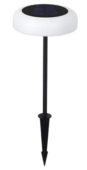 GBC KELU HALO Solar Garden Lamp 100lm Natural White