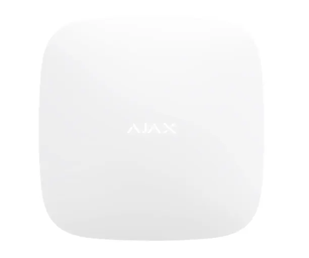AJAX TCP-IP/GSM Alarm Hub White