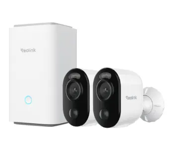 Reolink HUB Home Hub Kit with 2x Argus Series B310 + 128GB SD Card