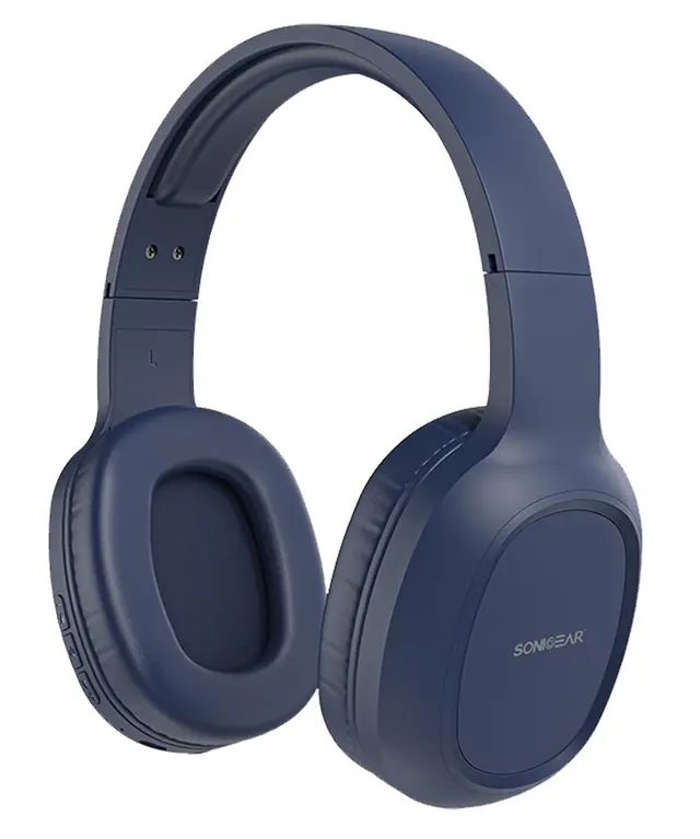 SonicGear Headphones Bluetooth AIRPHONE 3 Type-C Indigo Blue