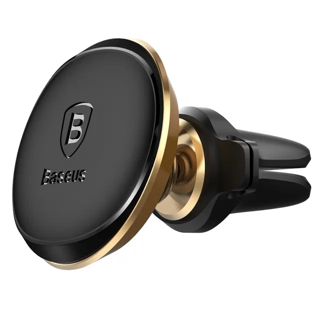 Baseus SUGX-A0V Magnetic Air-vent Car Mount Black/Gold
