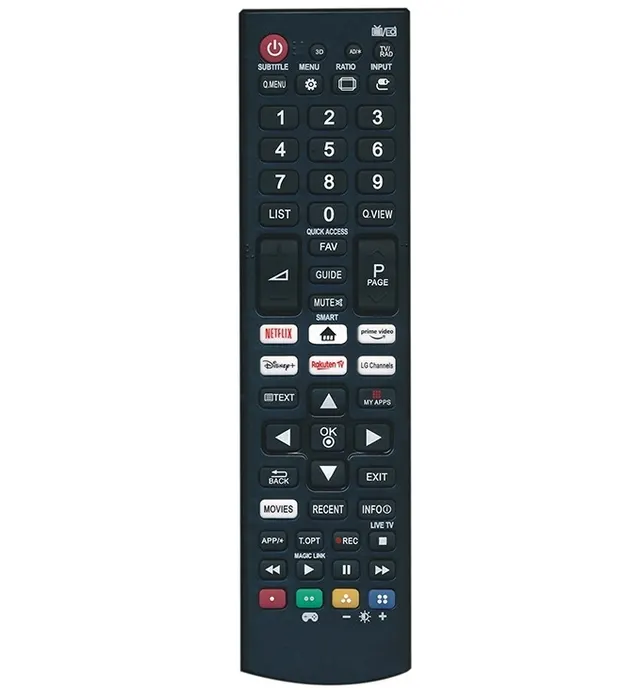 Unitronic Remote Control TV Replacement LG Smart (same as original)