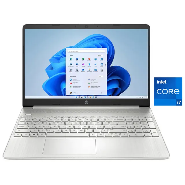 Laptop HP 15s Silver with Intel® Core™ i7 1195G7 Processor