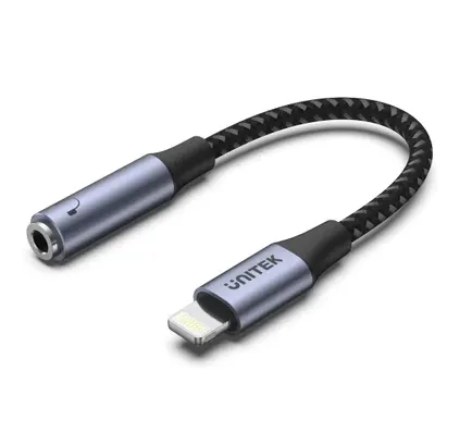 Unitek MC Adaptor Lightning to 3.5mm Audio M1208A