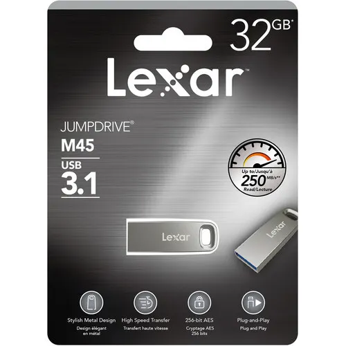 Lexar JumpDrive M45 USB 3.1 32GB Flash Drive