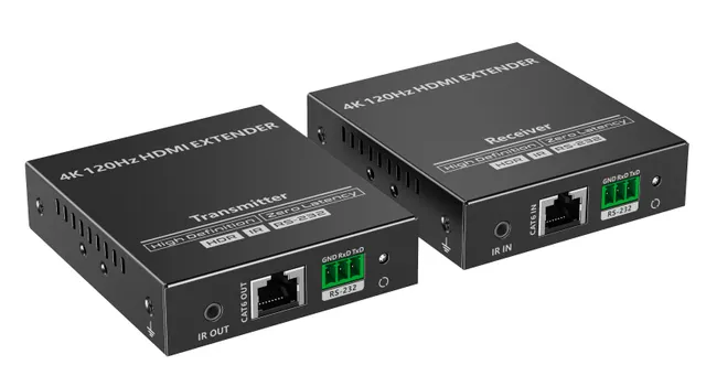 Lenkeng HDMI Extender over Ethernet 4K120Hz IR & RS232 LKV610HH