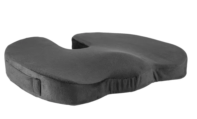 Lumivida Ergonomic Seat Cushion for Coccyx Orthopedic with Memory Foam & Carry Handle RSC01-2
