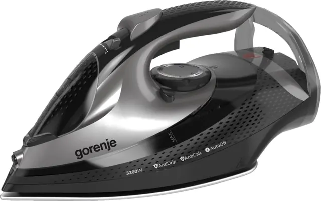 Gorenje Iron Steam Ceramic 3250W 40g/min 420ml SIH3200BKS