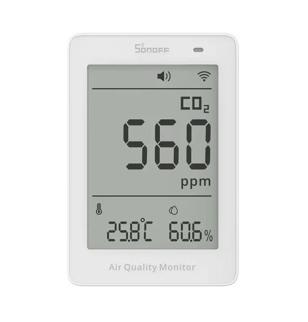 Sonoff Smart Sensor AirGuard For CO2 With Matter (Air Quality Monitor)
