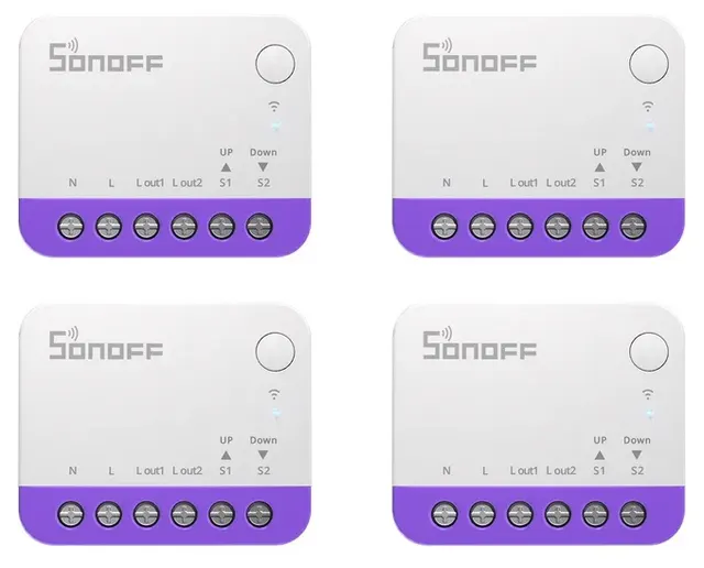 Sonoff WiFi Smart Switch MINI-RBS For Roller Shutter (4 pack )