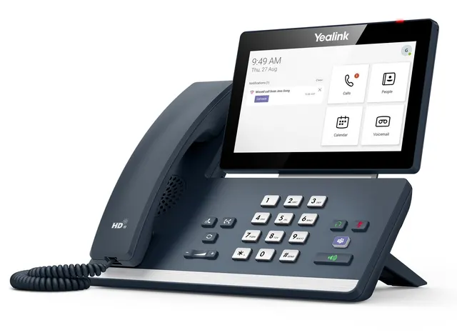 Yealink MS Teams Phone  with 7.0'' Touch Screen, USB, Bluetooth, Wi-Fi, Expansion & Hybrid Mode MP58 TEAMS