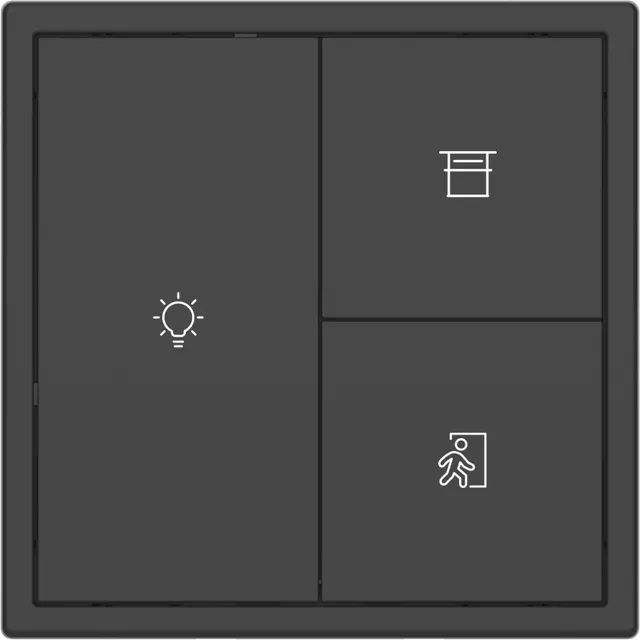 HDL Panel TILE SERIES Ash Grey 3 Button V2.1