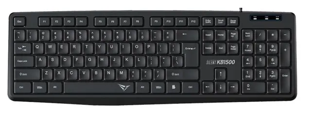 Alcatroz KB1500 Silent Wired Keyboard