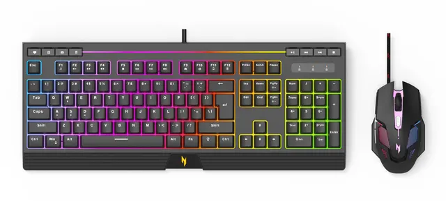 Acer Nitro Gaming Keyboard & Mouse Combo Wired USB-A Membrane NAK200+NMW200