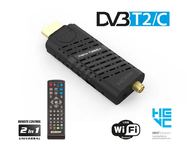 Edision Nano T265+ Full HD DVB-T2 Stick Receiver
