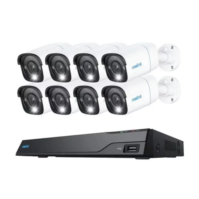 Reolink KIT 16xChNVR+8x8MP Bullet+4TB RLK16-800B8-8MP (NVS16-8MB8)
