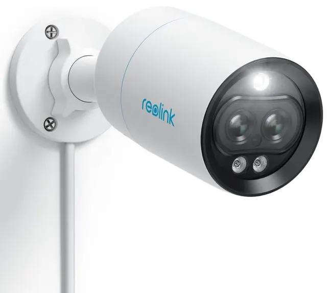 Reolink RLC-81MA (P330M) 8MP POE IP Bullet Spotlight Camera Dual Wide Angle & Telephoto Lens
