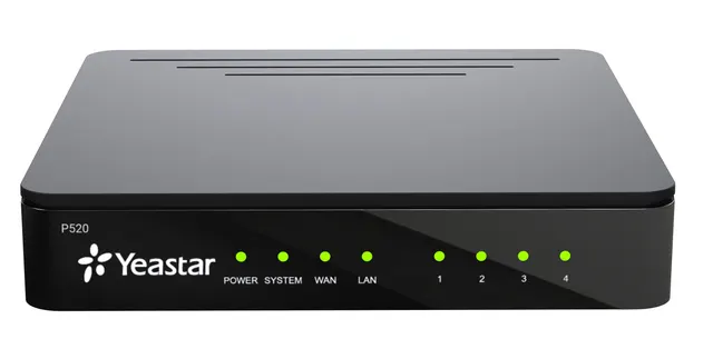 Yeastar P520 On-Premise/Cloud IP PBX Telephony System 10/20