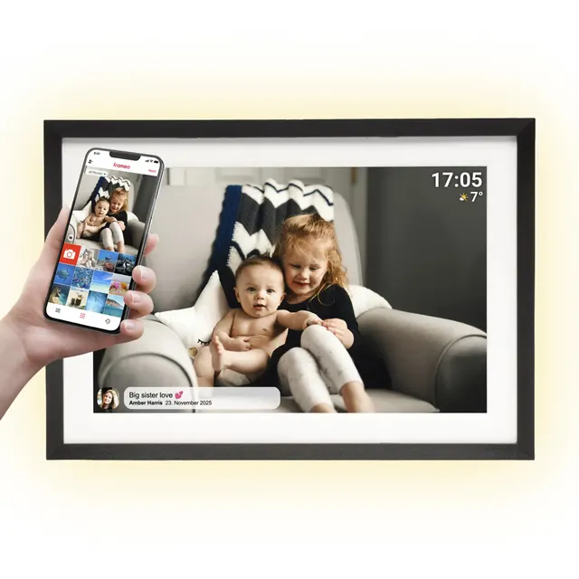 Denver PHOTO Frameo 10.1'' Smart Photoframe, Ambient Light & 16GB PFF-1081