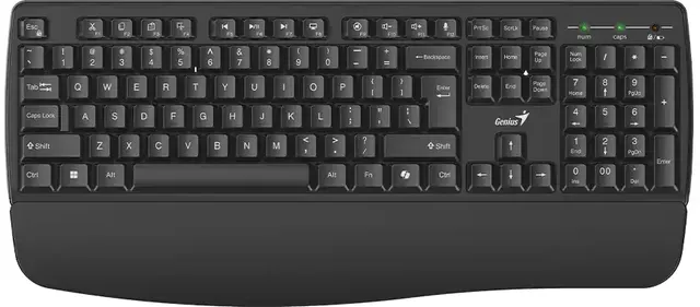 Genius Keyboard Wireless AI with Palm Rest KB-7123 English