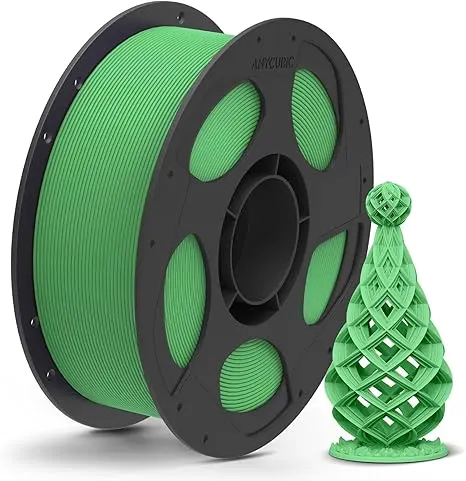Anycubic PLA Matte Filament Green 1Kg