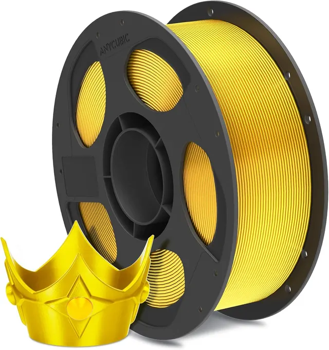 Anycubic PLA Silk Filament Shiny Gold 1Kg