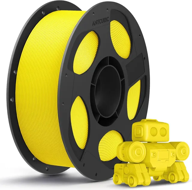 Anycubic PLA Basic Filament Texture Yellow 1Kg