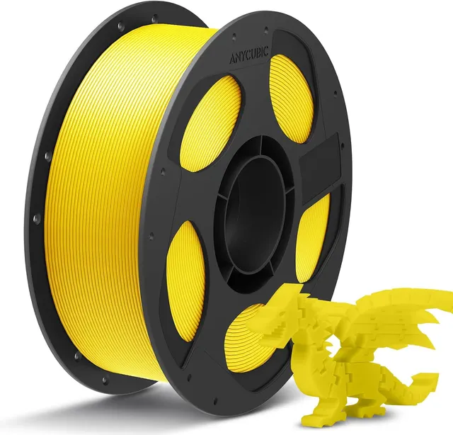 Anycubic PLA+ Filament Yellow 1Kg