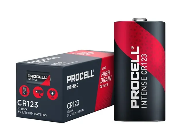 Duracell Procell Industrial CR123A Box of 10pcs